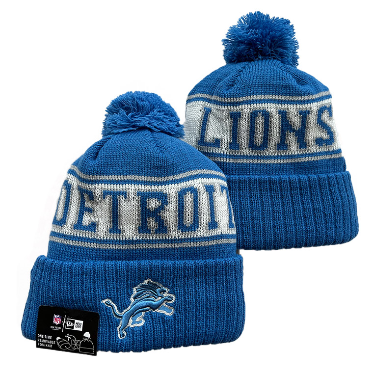 Detroit Lions 2025 Knit Hats 002